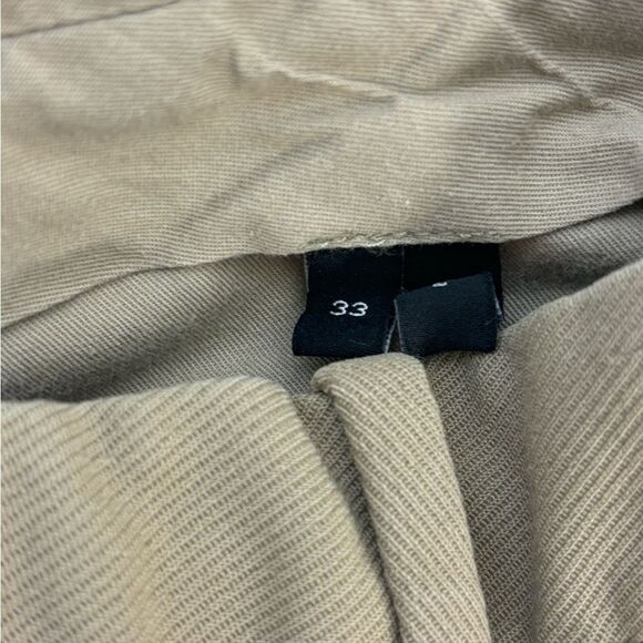 Theory Mayer Pants Mens Size 33 Khaki Tan - Picture 4 of 6